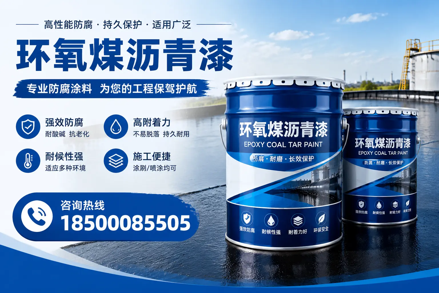 环氧煤沥青漆与其他漆类的比较,罗山用户的选择依据
