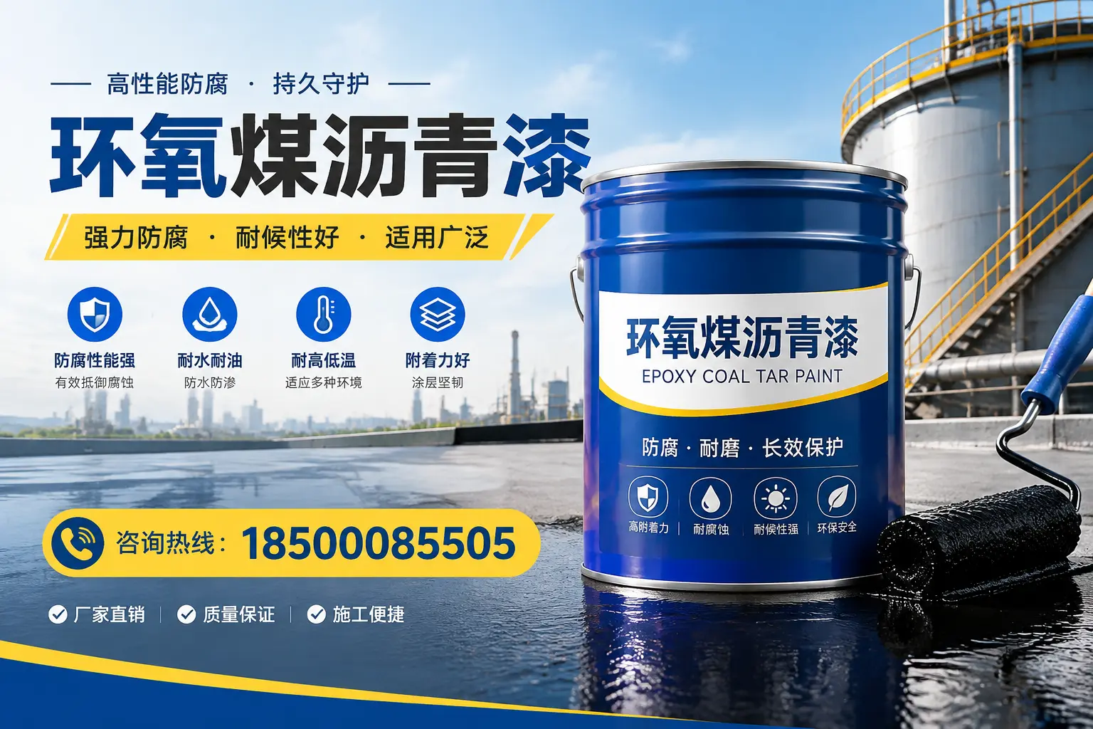 环氧煤沥青漆的储存与运输注意事项,罗山企业须知